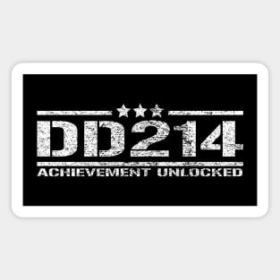 DD-214 Achievement Unlocked Magnet